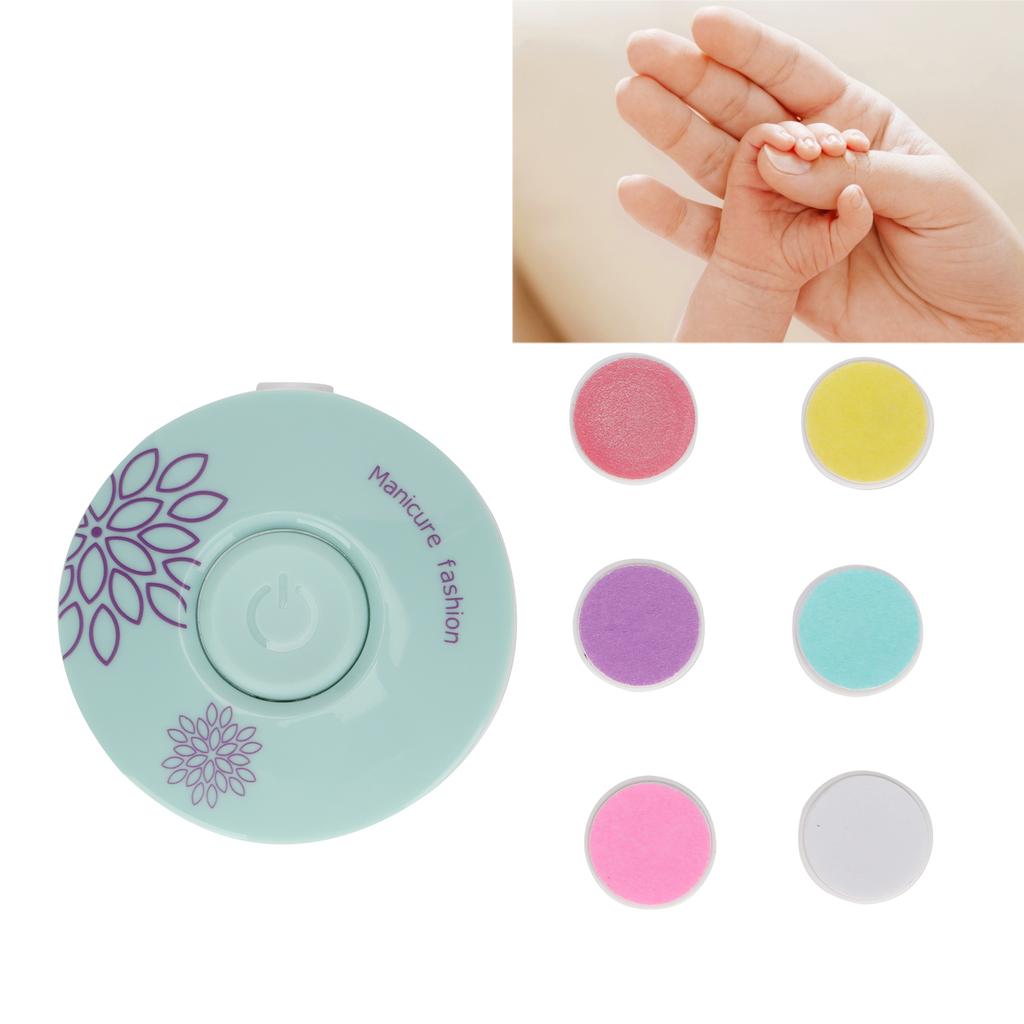 Electric Nail Trimmer Infant Safe Hygienic and Portable Finger Nail Clipper for Newborn Toddler