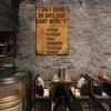 Funny Vintage Metal Beer Sign Bar Wall Decor For Man Cave Garage Home 8x12 Inch