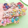 10 Color Enamel Alloy Cartoon Cat Charms Pendants for DIY Jewelry