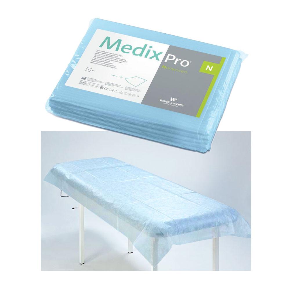 Disposable Sheet 80cm X 210cm Blue 20G Medixpro 10 Pcs