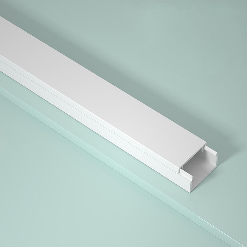 1m Cable Trunking Self-Adhesive Cord Protector High Quality Electric Wire Slot  Floor