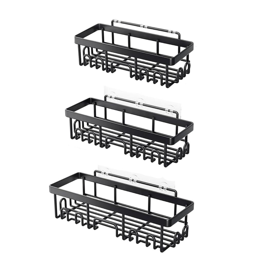 Bathroom Storage Rack, Punch-free Wall-mounted Bathroom Storage Rack, Soap And Toiletries Bathroom Rack