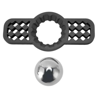 Coffee Cooler Ball with Detachable Bracket Stainless Steel Enhanced Flavor Reusable Coffee Cooling