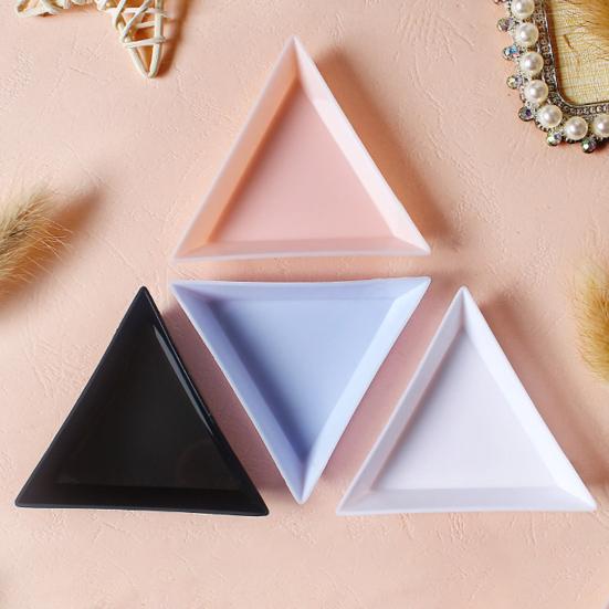 Convenient Nail Jewelry Nails Ornaments Storage Trays Vibrant Color Reusable Save Space