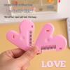 Heart-Shaped Thinning Comb for Girls & Kids - Bang Trimmer Scissors