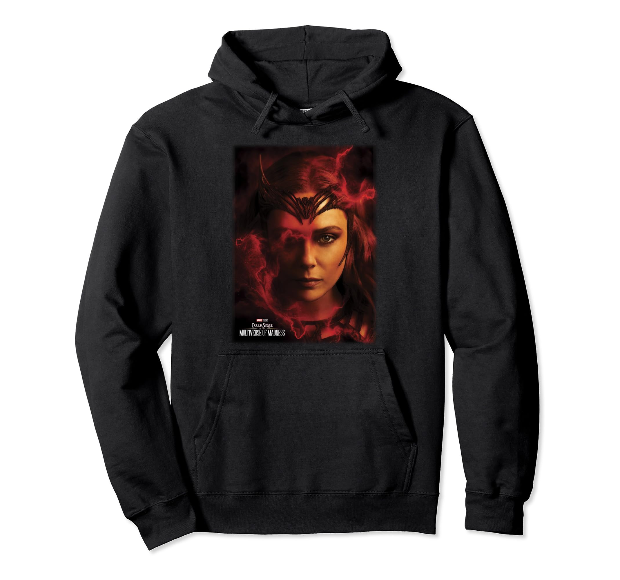 

Marvel Doctor Strange 2 Scarlet Witch Big Face Flame Poster Hoodie