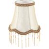 European Crystal Lampshade Shades for Table Desk Wall Small Fabric Light Drum