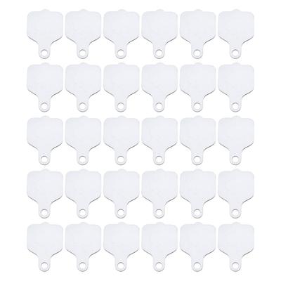 30Pcs Sublimation Paddle Board MDF Blank Sublimation Nameplate Decoration for 40oz Cup