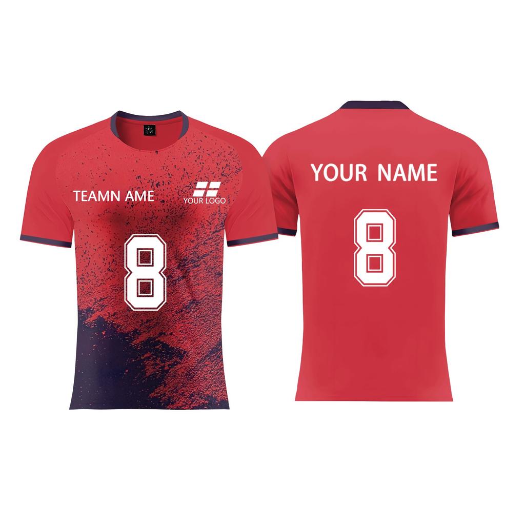 Personalised Shirts Kit Mens Girls With Name Number Custom Football Jerseys For Boys Training Suit