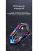 Y20 Bluetooth Helmet Headset: Waterproof, Dustproof, RGB Lights, Heavy Bass.