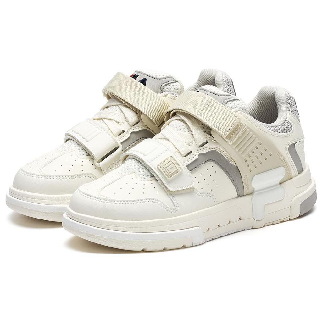 Fila Doppio Synthetic Leather Low-Top Sneakers Women Sneakers Off-White F12W241206FPA