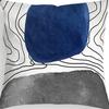 New Morandi Simple Abstract Style Pillow Linen Print Pillow Case Decorative Home Pillow Case