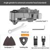 Multifunctional Electric Angle Grinder for Woodworking - Convertible Trimmer and Slotter Head