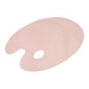 Vintage Artist Oval Wooden Palette Oil Acrylic Paint Tray Wood Painting Tool