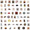 60 New Cowboy Western Denim Graffiti Stickers Guitar Skateboard Computer Decorative Stickers