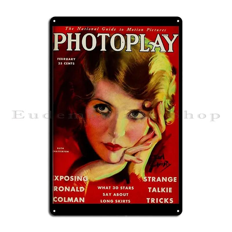 Vintage Magazine Cover Metal Plaque Funny Club Create Club Bar Customized Tin Sign Poster 20x30cm(7.8x11.8inch)