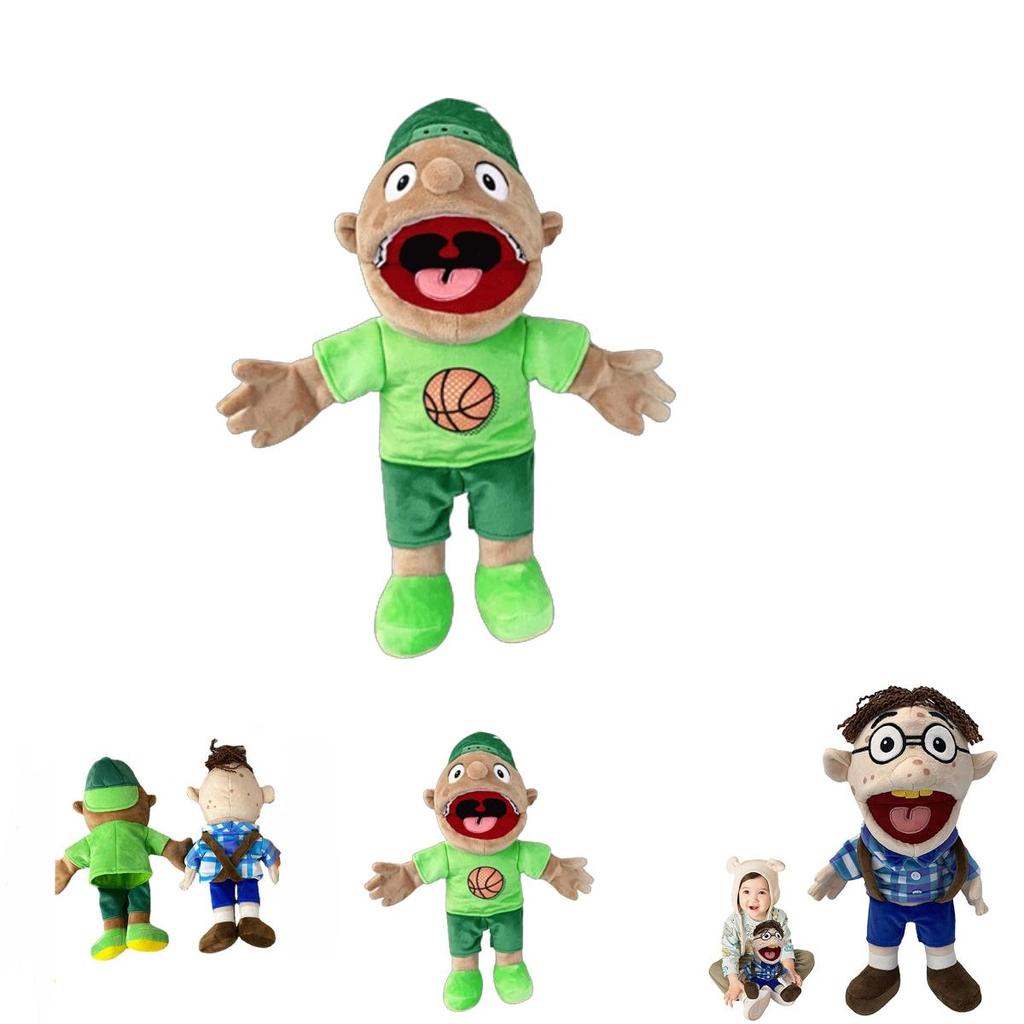 Jeff Plush Toy Puppet For Parent-child Interaction Joseph/bernard Schoolmate
