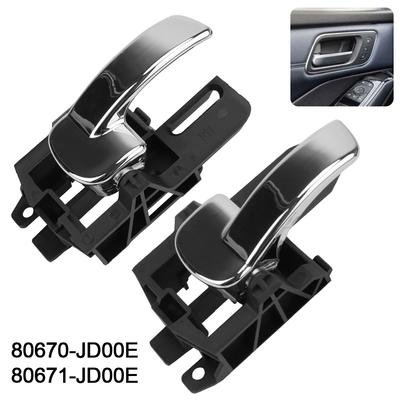 Car Door Handles Interior For Nissan Qashqai J10 2007-2013 80670JD00E 80671JD00E Inner Handle Automobile Parts Accessories