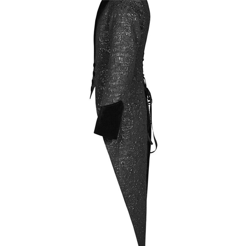 Modischer Herren Frack Schwarz Gewebter Satin Hochzeits Jacquard Mantel Elegant Formelle Oberbekleidung Für Besondere Anlässe Stilvolle Herrenjacke