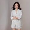 Women's Summer Half-Sleeve Blazer & Shorts Set