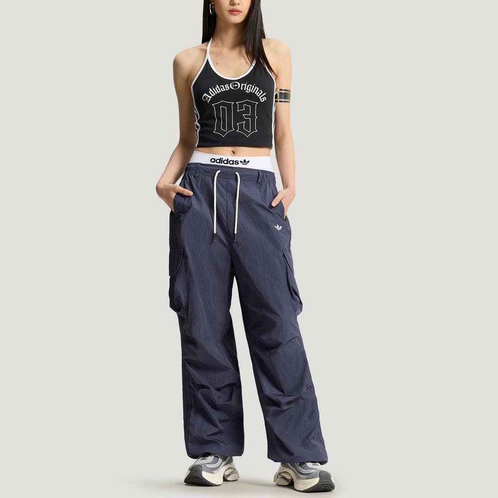 adidas Originals OG Sportliches Bequemes Modisches Enganliegendes Neckholder-Tanktop Damen Oberteile KT-3049