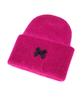 OTHER-worldly Ribbon Angora Beanie [Magenta]
