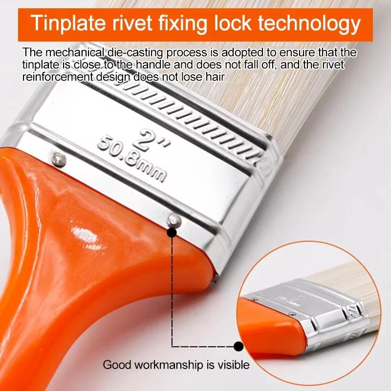 Paint Brushes Wall Paint Brush PET Soft Bristle Durable Cleaning Brush ABS Handle Home Decoration Oil Painting Brush Tools