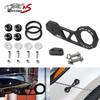 JDM Rear Tow Hook Trailer Ring+ Quick Release Fasteners Bumper for Honda Civic