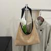 Straw large-capacity fashion casual bag is popular in summer, woven shoulder underarm bag tote bag
