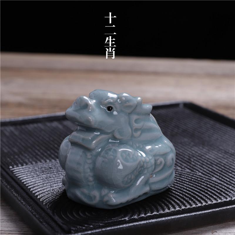 Chinese Zodiac Desktop Tea Tray Decoration Chinese Tea Pet Home Fun Monkey King Tea Accessories Tea Set Decorative Figurines