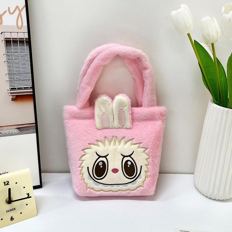 

Новая сумочка для девочек милая матовая плюшевая сумка Matt City Paradise кукла из ПП розовый