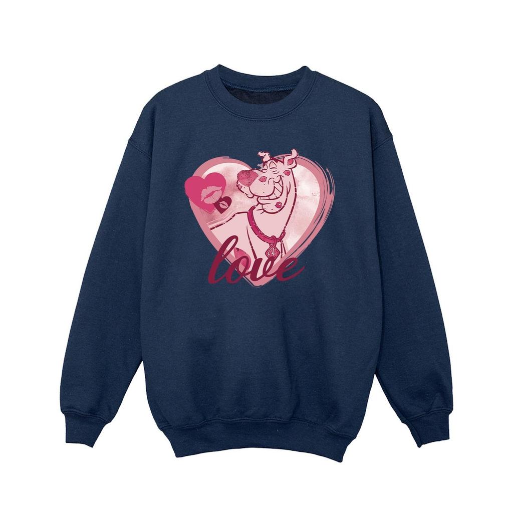 Scooby Doo Girls Love Kisses Sweatshirt