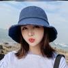 Retro Denim Fisherman Hat for Men and Women Summer Vintage Versatile Sun Hat Sun Protection Hat