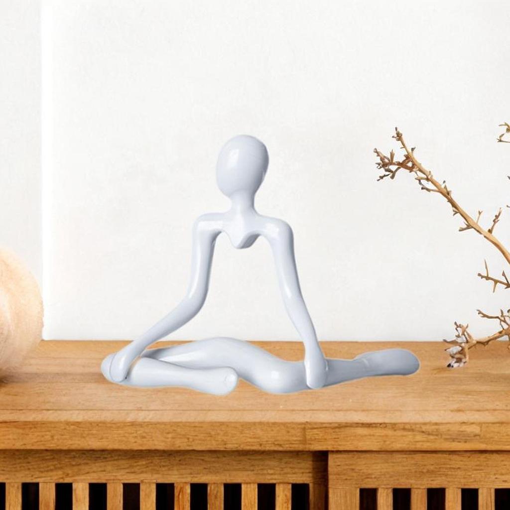 Denker Statue Abstrakte Skulptur Kunsthandwerk Dekorative Figur Tischschmuck für Kamin