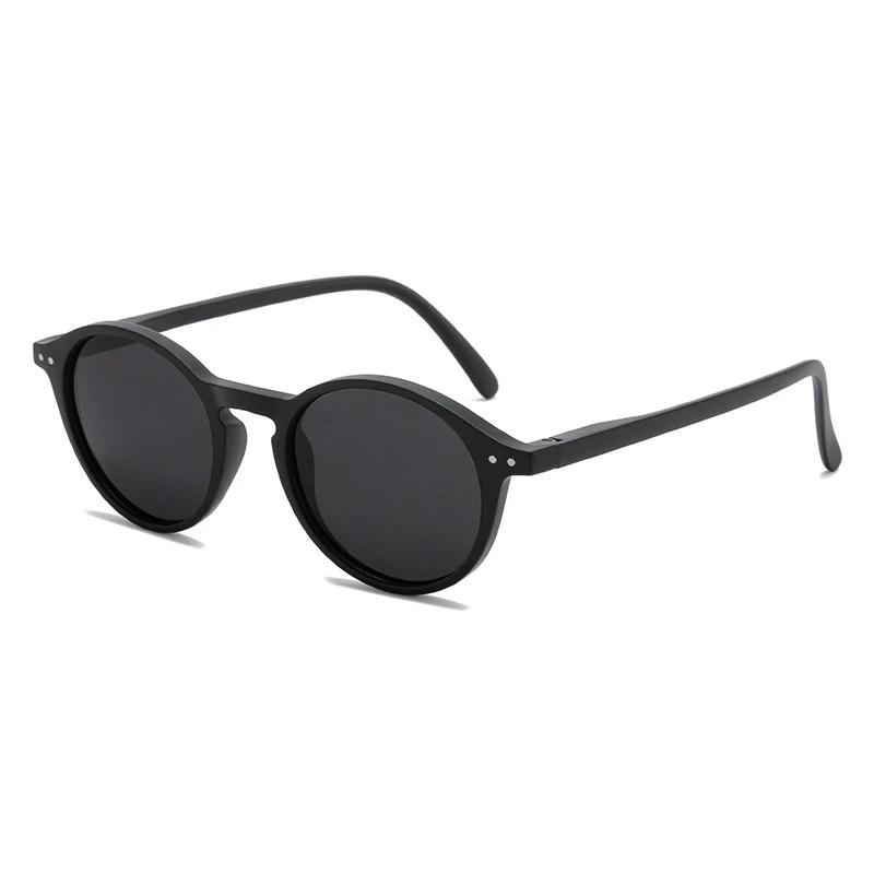Women Round Nearsighted Sunglasses With Diopters Uv400 Anti-Glare Prescription Sun Glasses For Women 0 -0.5 -0.75 To -4.0
