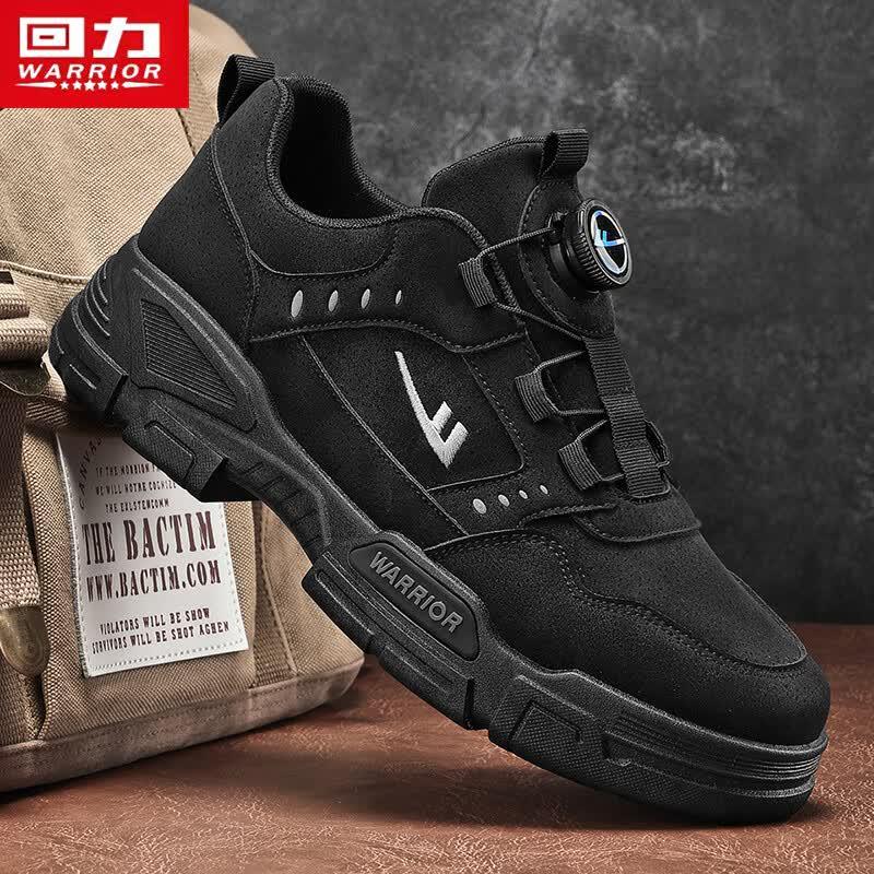 Warrior Men's Retro Board Shoes with Rotary Buckle