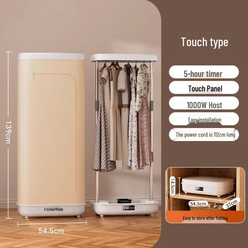 

Free Shipping Genuine Portable Home Clothes Dryer with Timer - Small & Foldable for Dormitory Use, 2025 Model