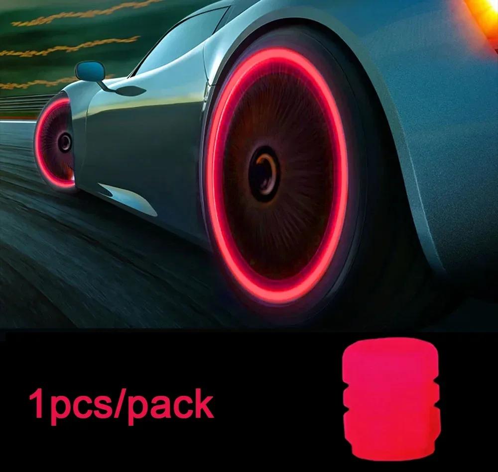 

Автомобиль Мотоцикл Велосипед Колесо 20 ШТ. Светящийся Наконечник Вентиля Шины Пылезащитный Шток Вентиля Шины Флуоресцентный Ночной Светящийся Декор Автомобиля