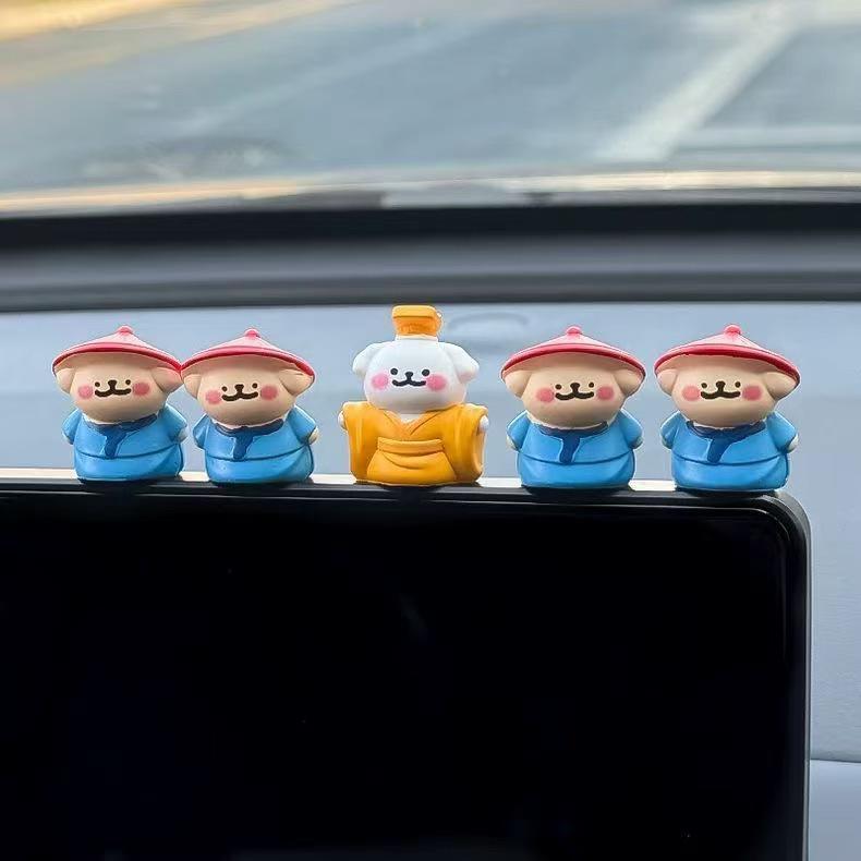 Cute Cartoon Mushroom Dashboard Ornament for Cars