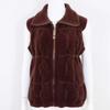 Middle-aged and Elderly Women's Clothing Autumn and Winter Mink Velvet Vest, Lapel Jacket