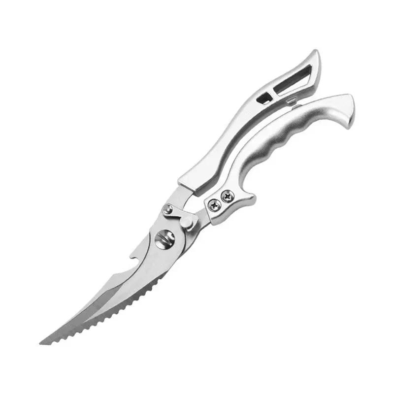 Stainless Steel Kitchen Scissors Fish Scales Duck Fish Knife Kitchen Accesories Home Clean Meat Accessory Knives Accessories Bar