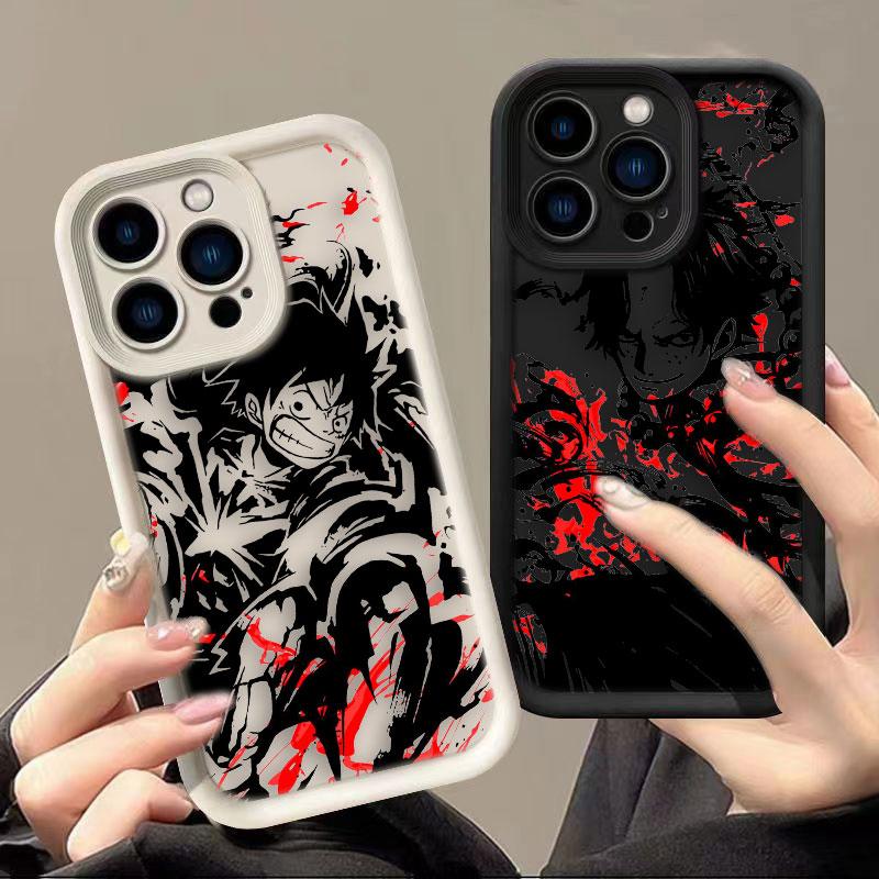 One P-Piece GEAR 5 Luffys ZoroS Phone Case For Xiaomi 15 15T 17 14 14T 8 11 12 12T 13 PRO MAX LITE 5GNE TPU Case DIY Shell Cover