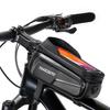 Fahrradtasche Vorderrrohr Touchscreen Rahmen Wasserdichte Handyhülle Radfahren Mountainbike Zubehör