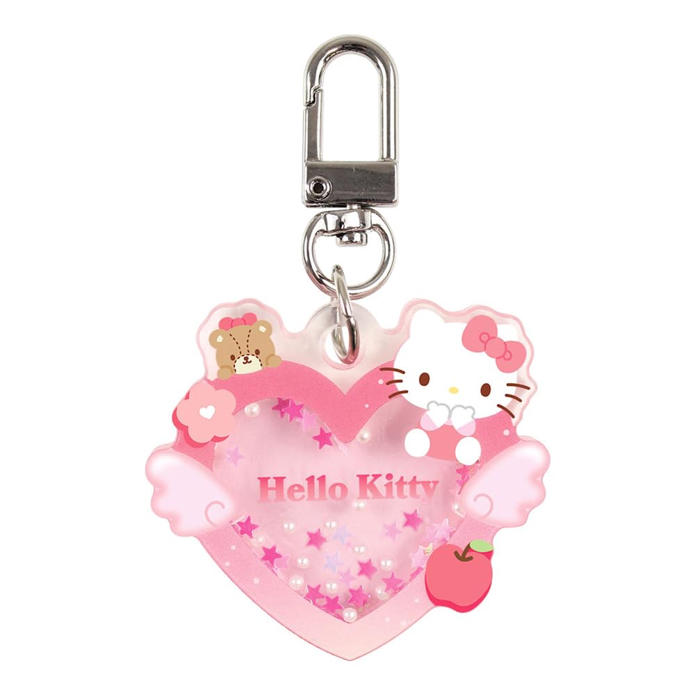 Factory Sanrio Heart Shaker Keychain Hello Kitty T s