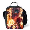 Cartoon NARUTO Insulated Cooler Lunch Bag Cute Portable Lightweight Picnic Bag for Boys & Girls Age 5-10 Kids Daily Food Bag