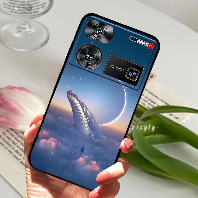 For Nubia Z60 Ultra Case Shockproof Soft TPU Silicone Phone Cover For NUBIA NubiaZ60 Z60Ultra Funda Z 60 Ultra Capa Cute Cartoon