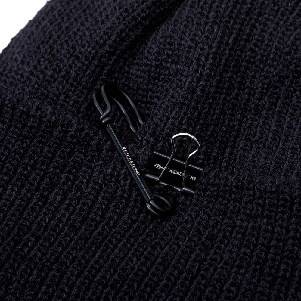 BLACKBLOND Vividi Signature Custom Short Beanie (Black)