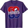 Vintage Go Habs Go-Retro Cheering Fan Team Spirit T-Shirt
