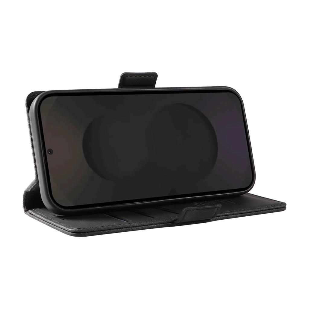 For Samsung Galaxy S25 FE Leather Case YIKATU YK-005 Skin-touch Feeling Wallet Phone Cover