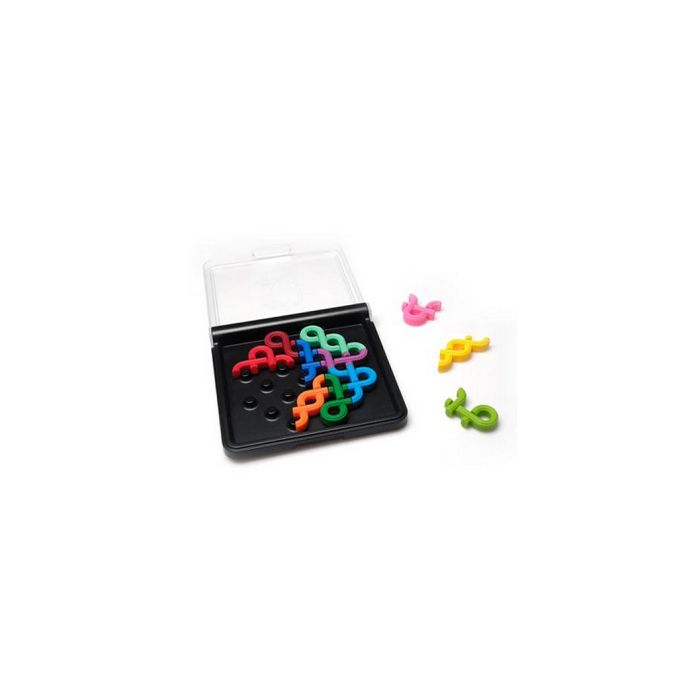 Puzzle Game - Smart Games - IQ Noodles - 120 Challenges - From 8 Years Old - Mixed